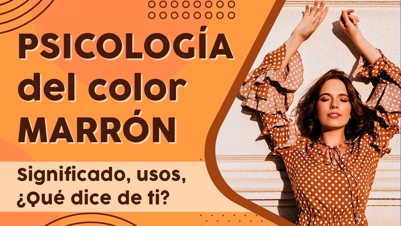 que significa el color marron