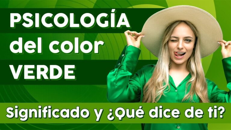 que significa el color verde en una persona
