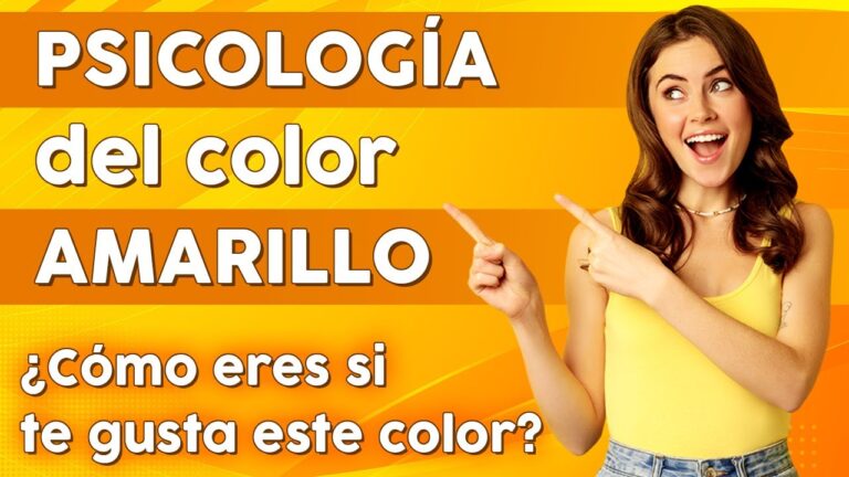 que transmite el color amarillo
