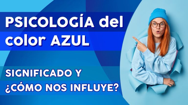 que transmite el color azul