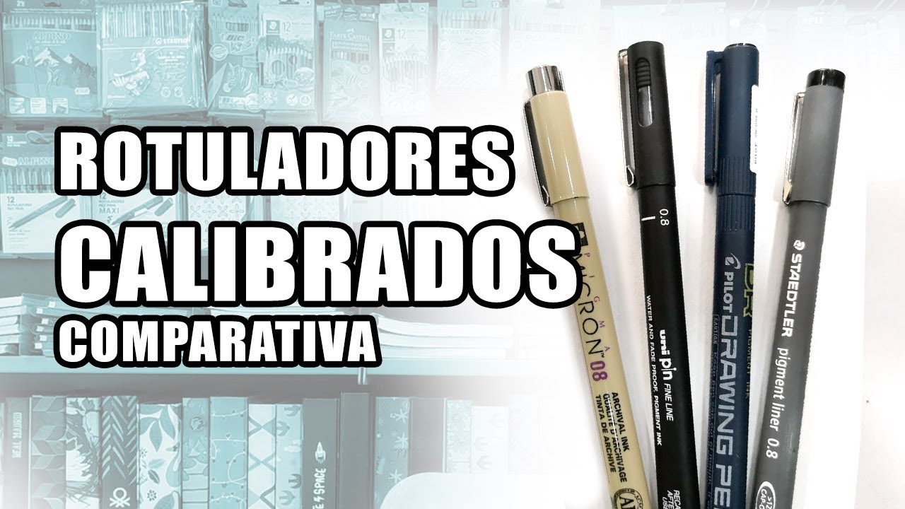 rotuladores calibrados 0.2 0.4 0.8