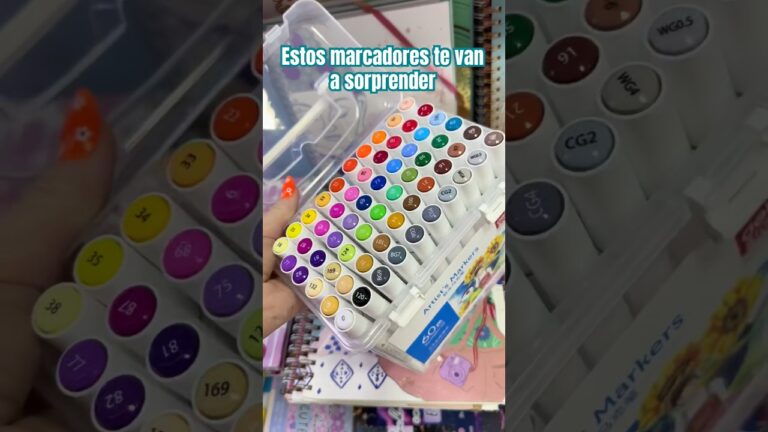 rotuladores de punta de pincel