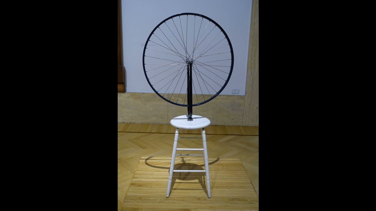 rueda de bicicleta de duchamp