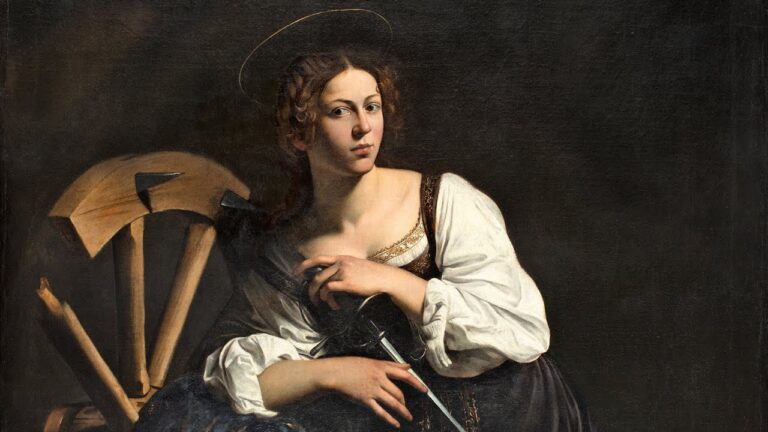 santa catalina de alejandría caravaggio