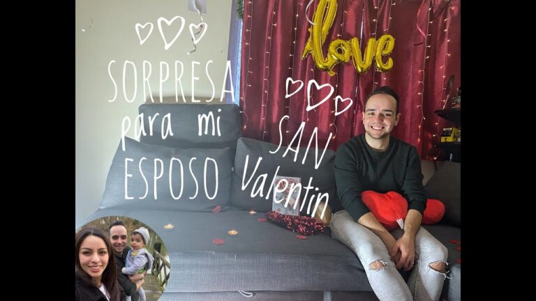 sorpresas san valentin para mi novio