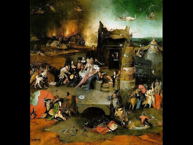 tríptico de las tentaciones de san antonio