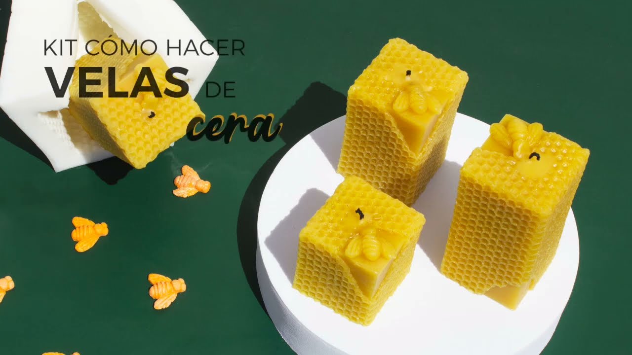 velas de cera de abeja