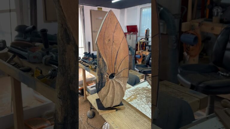 what is a wood carving sculpture