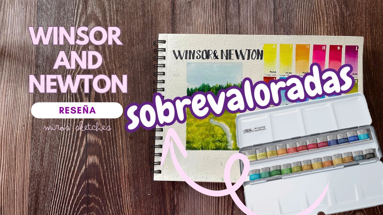 winsor and newton acuarelas profesionales
