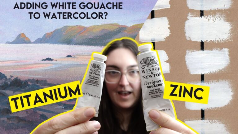 winsor and newton white gouache